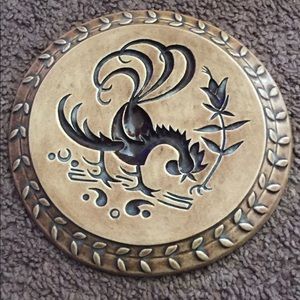 Vintage stove cover plate